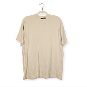 Talentless Khaki Men's Premium 100% Cotton Tee Size S